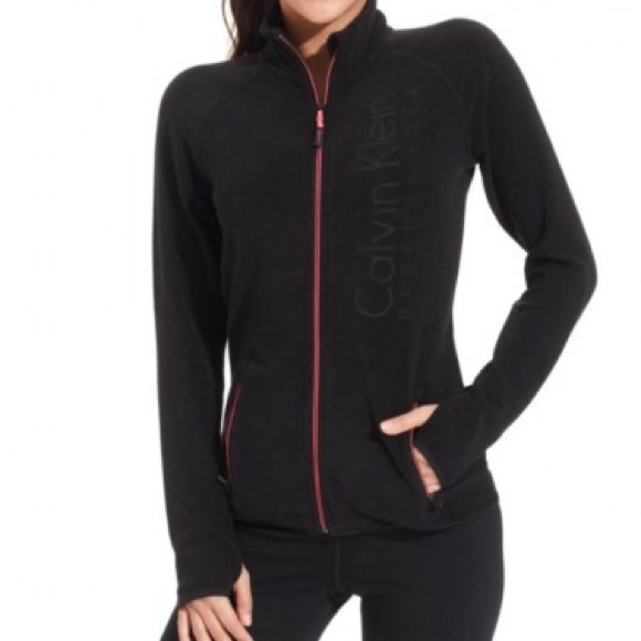 calvin klein fleece sweater